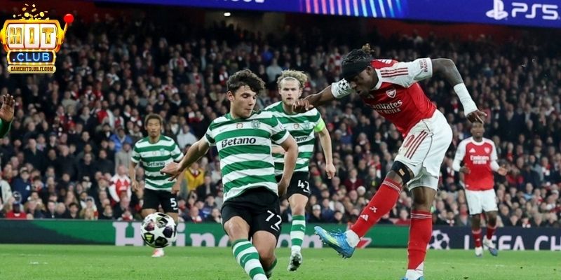 Diễn biến chính trận Arsenal đấu với Sporting